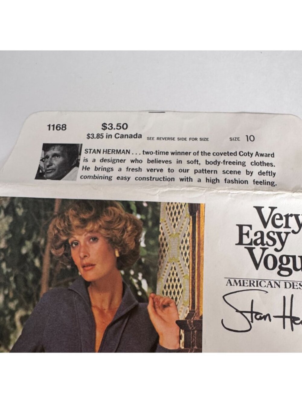 Vogue Sewing Pattern 1168 Stan Herman Dress Pants 10  American Designer UC Easy - Picture 11 of 14
